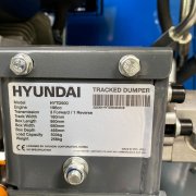 Hyundai HYTD500 196cc Petrol 500kg Payload Tracked Mini Dumper / Power Barrow / Transporter